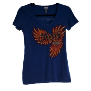 Harley Davidson v-neck Orlando tee